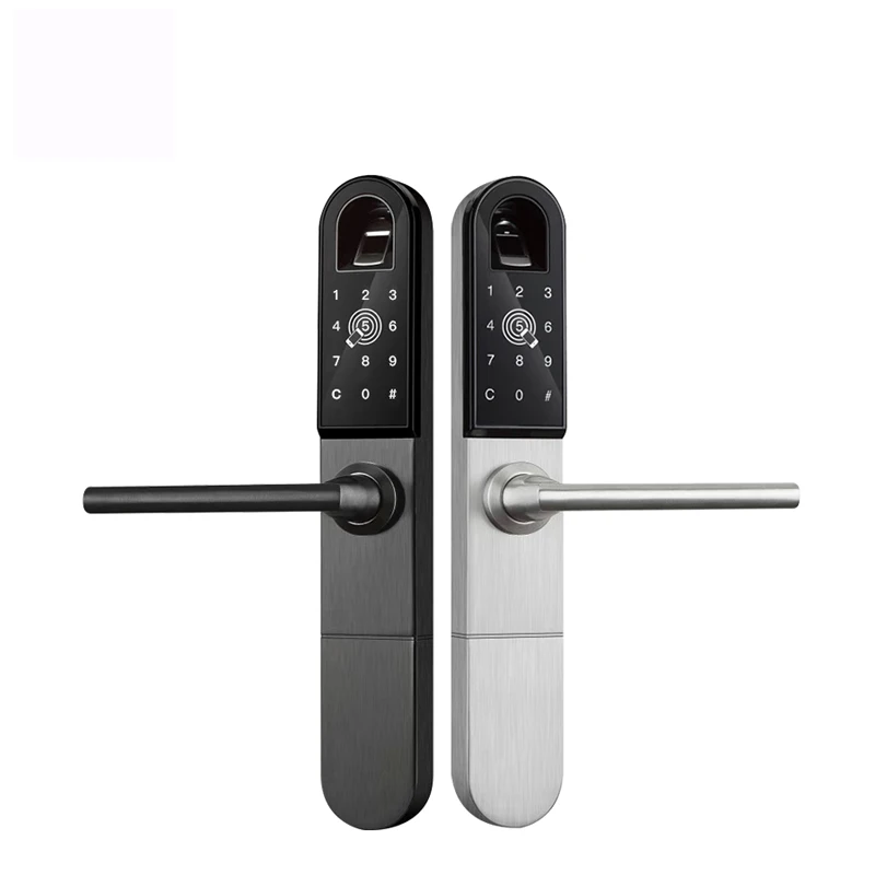 

Biometric Fingerprint Door Lock System Smart Digital Electronic Lock For Aluminum Sliding or Swing Door XM-S878 Optional APP