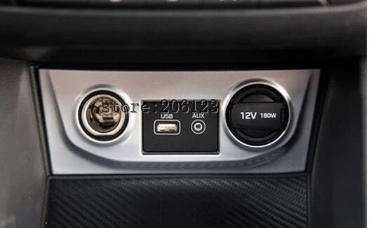 Подходят для 2014 2017 Hyundai ix25 (creta) Прикуриватель USB aux панель декоративная крышка 1