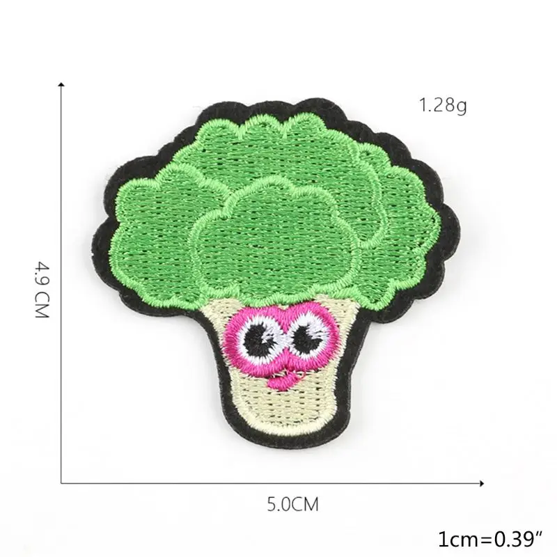 24 шт. нашивки значки в виде листьев растений из мультфильма сделай сам вышитая
