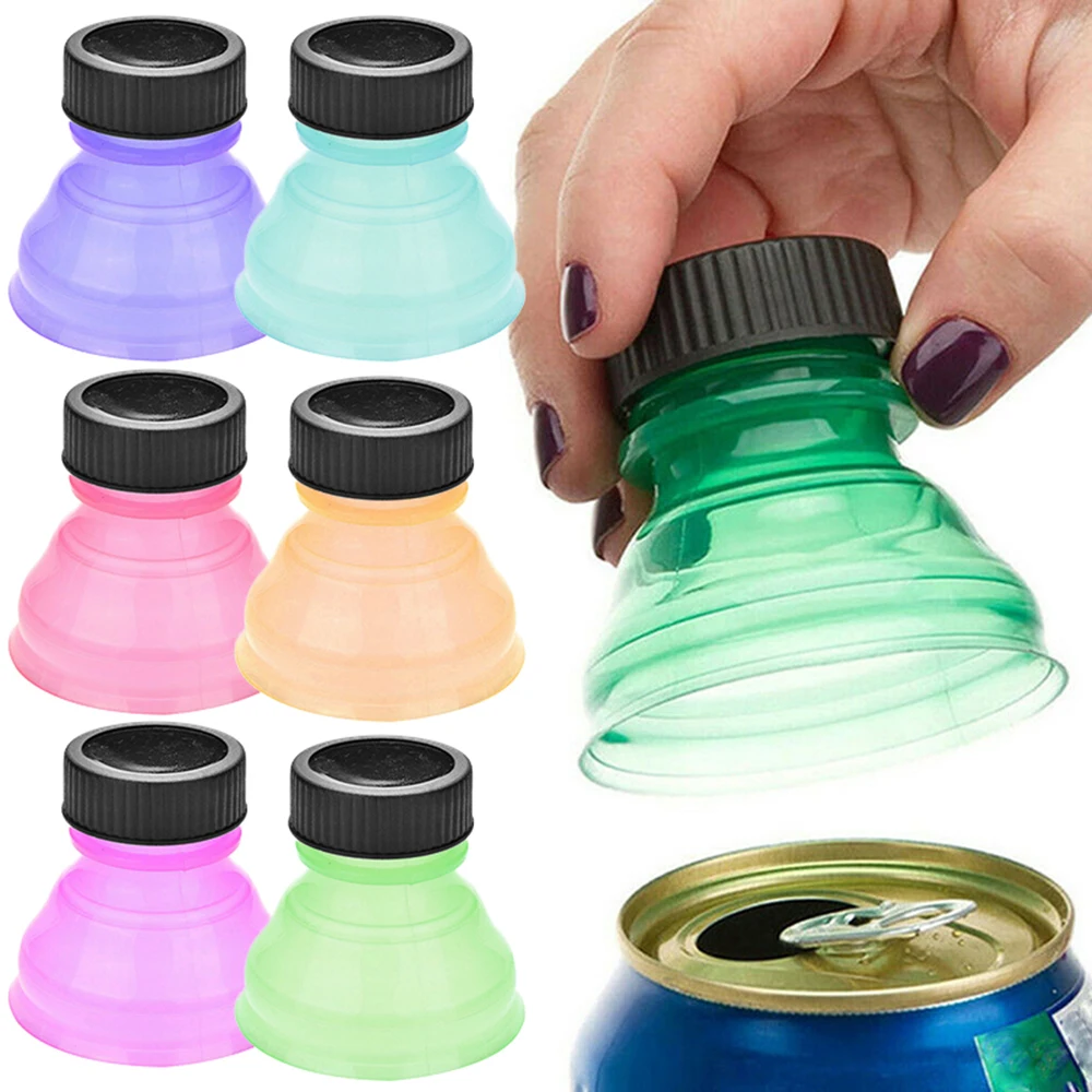 

Clear Soda Can Lids Must-Have Suitable for Carbonated Drinks Juice Seltzer Can Covers Picnic Accessories Reusable Beach Gadgets