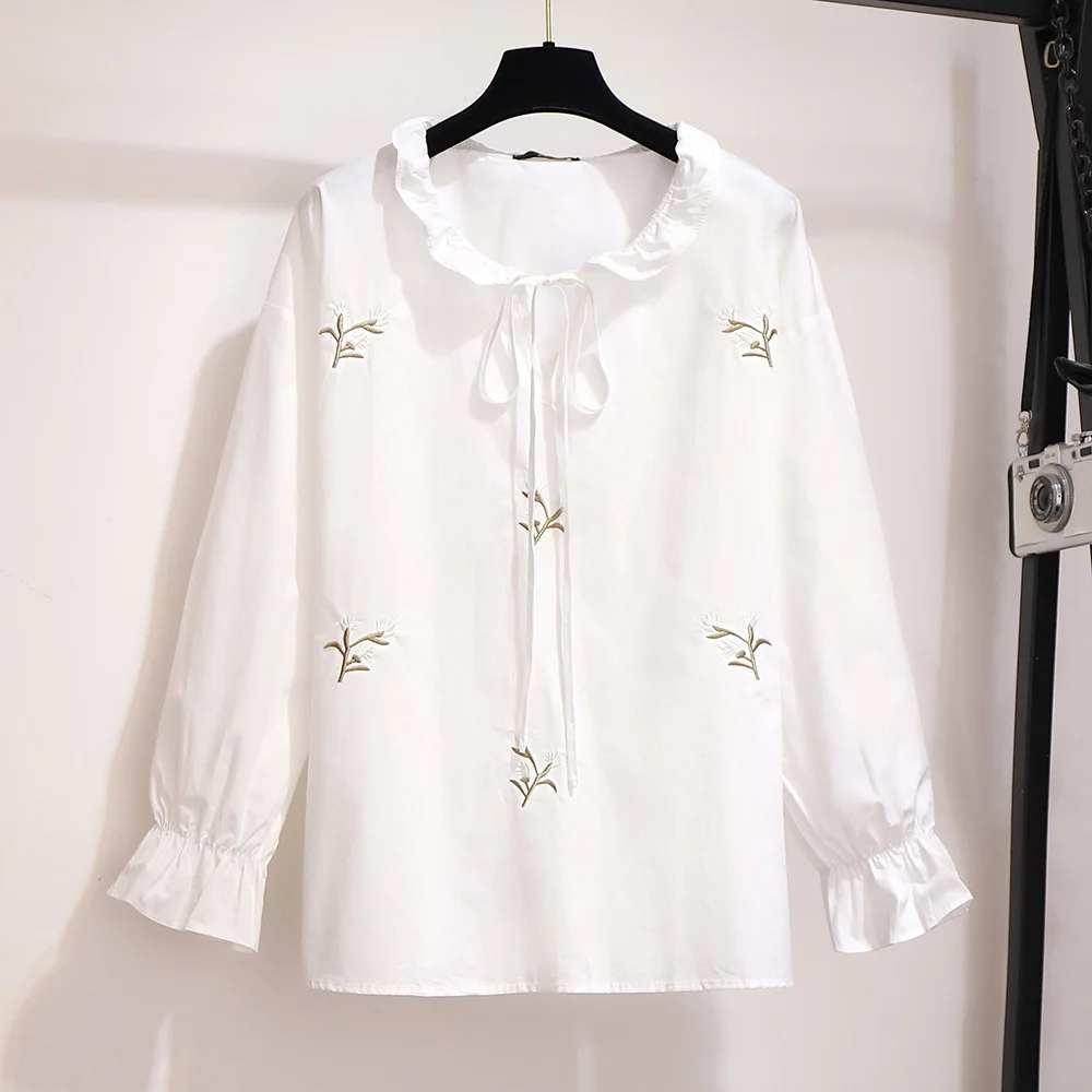 2021 весна осень размера плюс топы для женщин женские босоножки больших блуза