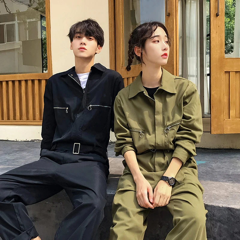 Комбинезон мужской/женский сплошной болотный костюм карго с длинным рукавом