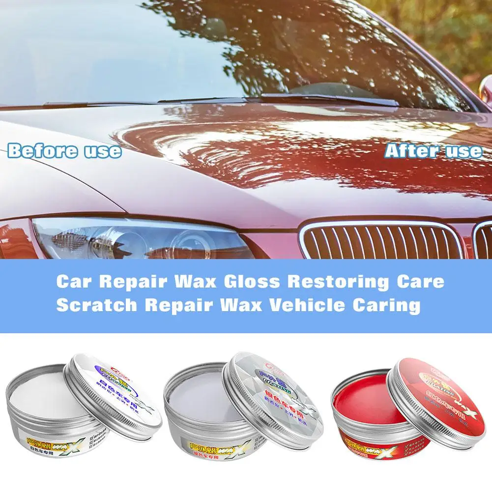 

Car Repair Wax Gloss Restoring Care Scratch Repair Wax Vehicle Caring Tools 120g/200g Natural Palm Car Care Maintenance