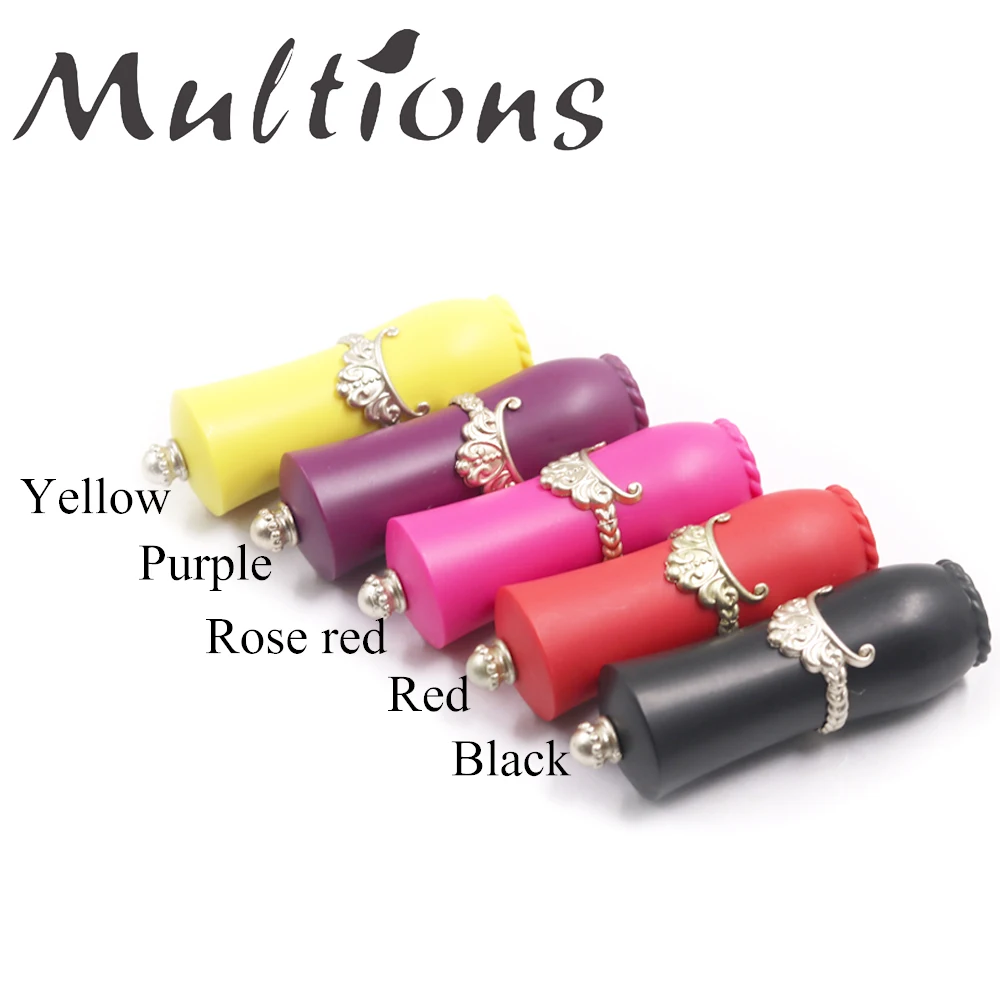 Новый дизайн иглы в форме губной помады подушка с 5 швейными иглами для ручного