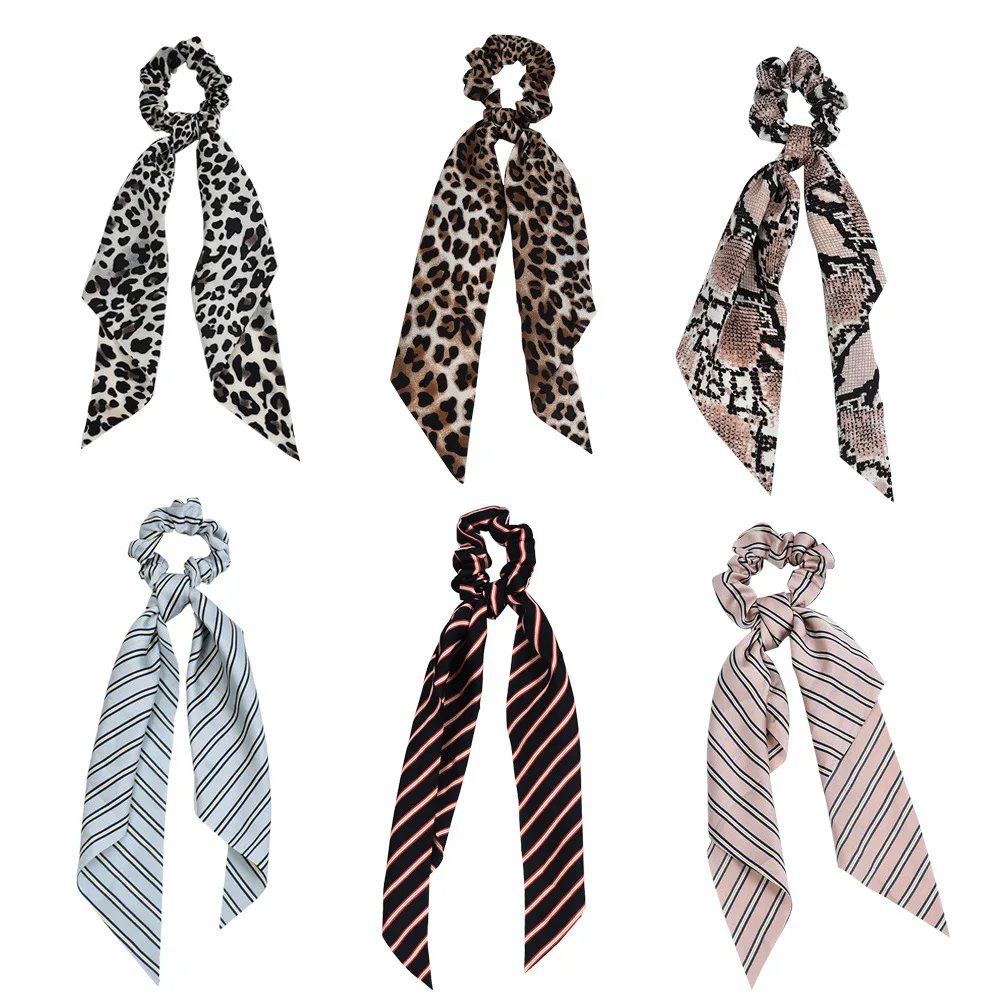 

Yishine 2021, лидер продаж, весна-лето, завязка для волос с принтом животных и хвостом