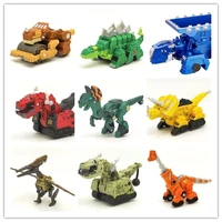 16 style dinotrux dinosaur truck removable dinosaur toy car mini models playmobil dolls