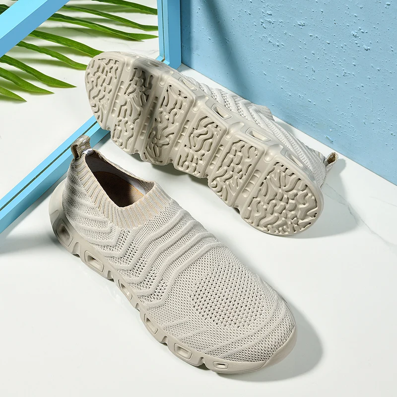 Men Hiking Shoes Outdoor Trekking Sports Climbing Boots 2021 Summer Breathable Mesh Non-slip Walking Trainers Camping Comforty