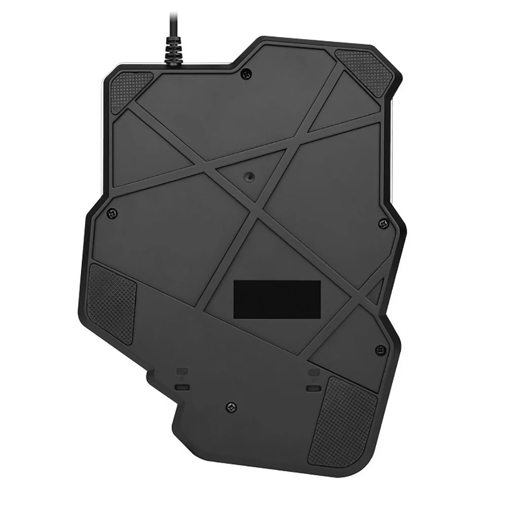 

G92 Gaming Keyboard 35 Keys LED Backlight One Hand USB Wired Keyboard Waterproof Keyboard With Wrist Padteclado mecanico