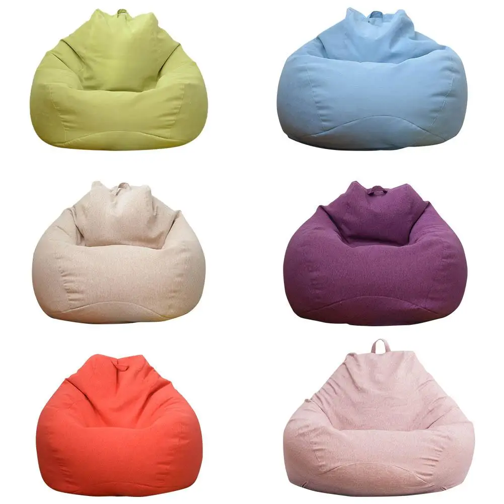 Диван фасоли мешок Съемный диван пальто Чехол для ленивого Крытый открытый