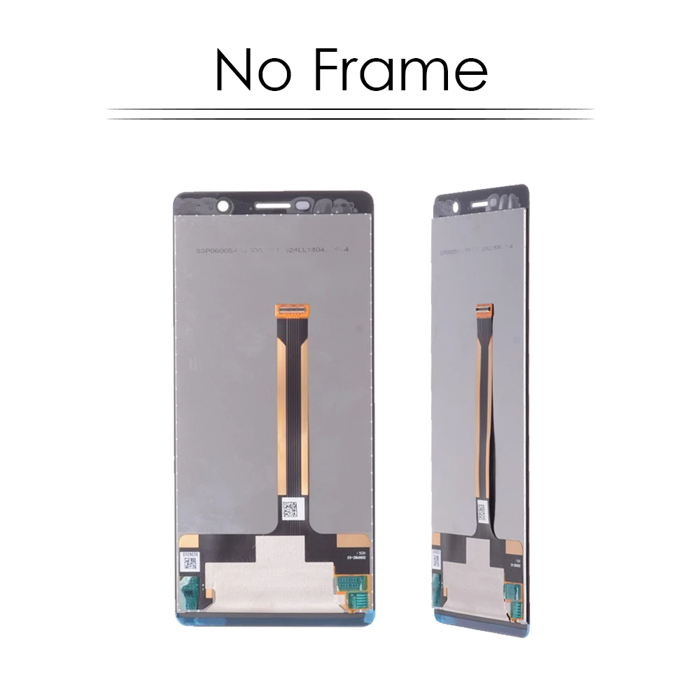 6 0 lcd for nokia 7 plus lcd display touch screen with frame digitizer assembly for nokia 7 plus ta 1046 ta 1055 ta 106 lcd free global shipping