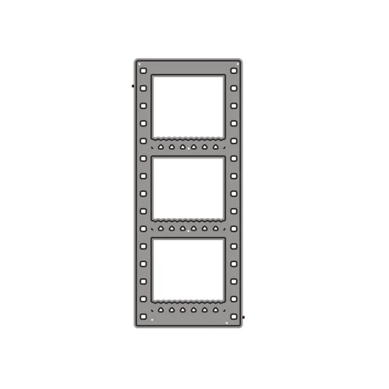 

Metal Cutting Dies Rectangle 2 Stencils for DIY Scrapbooking Decorative Embossing DIY Paper Cards