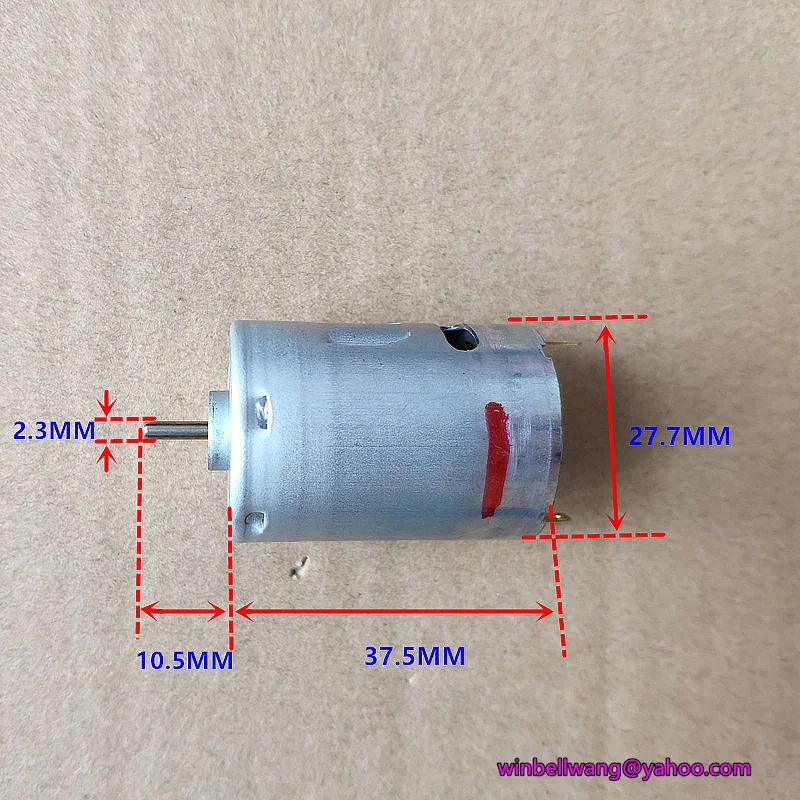 Абсолютно новые и оригинальные mabuchi 380 мотор RS-380SH-10500 DC24V 4800 об/мин 30mA
