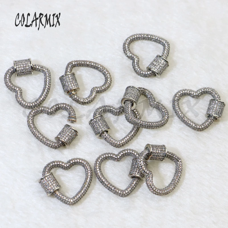 Подвеска в форме крошечного сердца старинная Подарочная подарок для леди