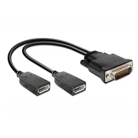 dms59 dms 59 to displayport splitter cable dms59 to dual display port y splitter cable