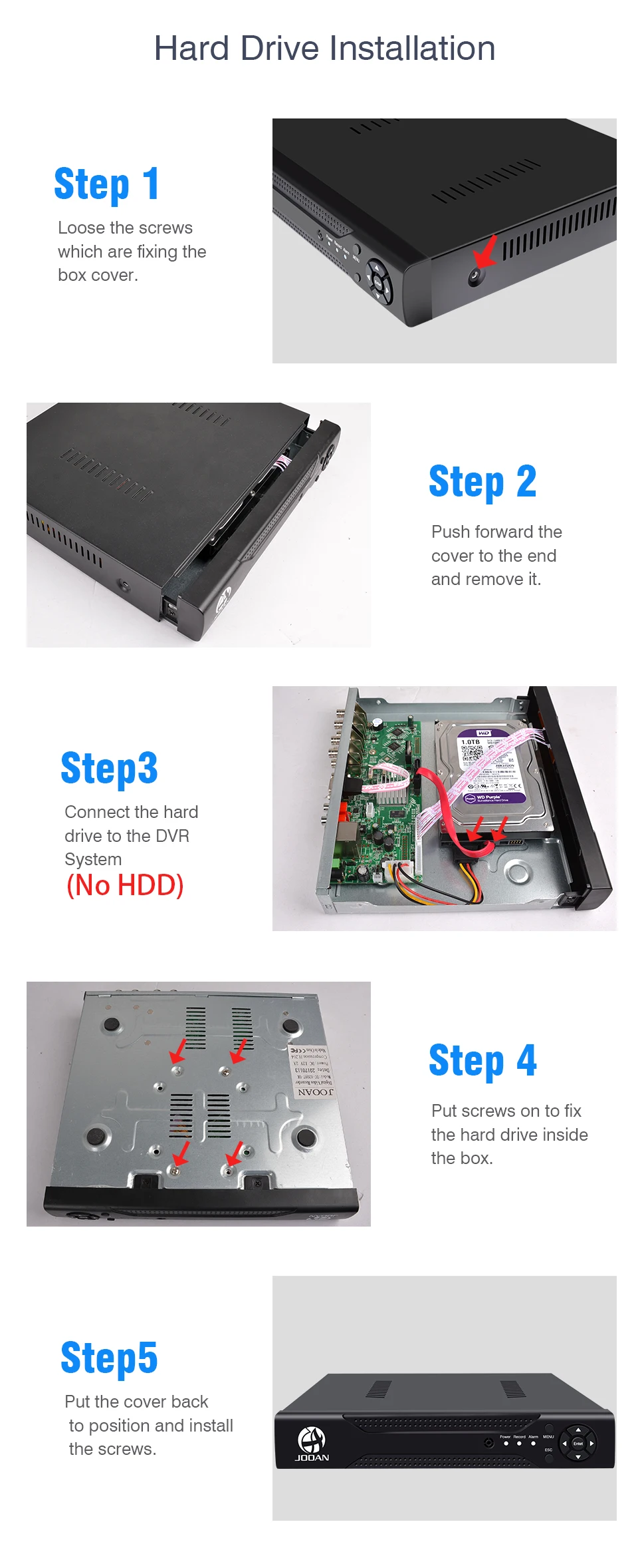 JOOAN 4216T 16CH CCTV DVR H.264 HD-OUT P2P облачный видеорегистратор домашнее видеонаблюдение безопасности CCTV цифровой видеорегистратор