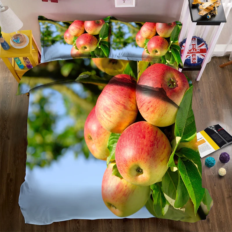 Набор пододеяльников с принтом пасторального DYI двойное постельное белье