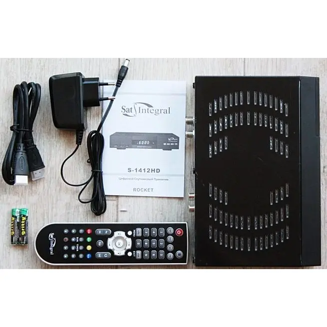 Сатинтентиgral S 1412 HD Rocket спутниковый ресивер Full H.265 (HEVC)|Спутниковое ТВ| |