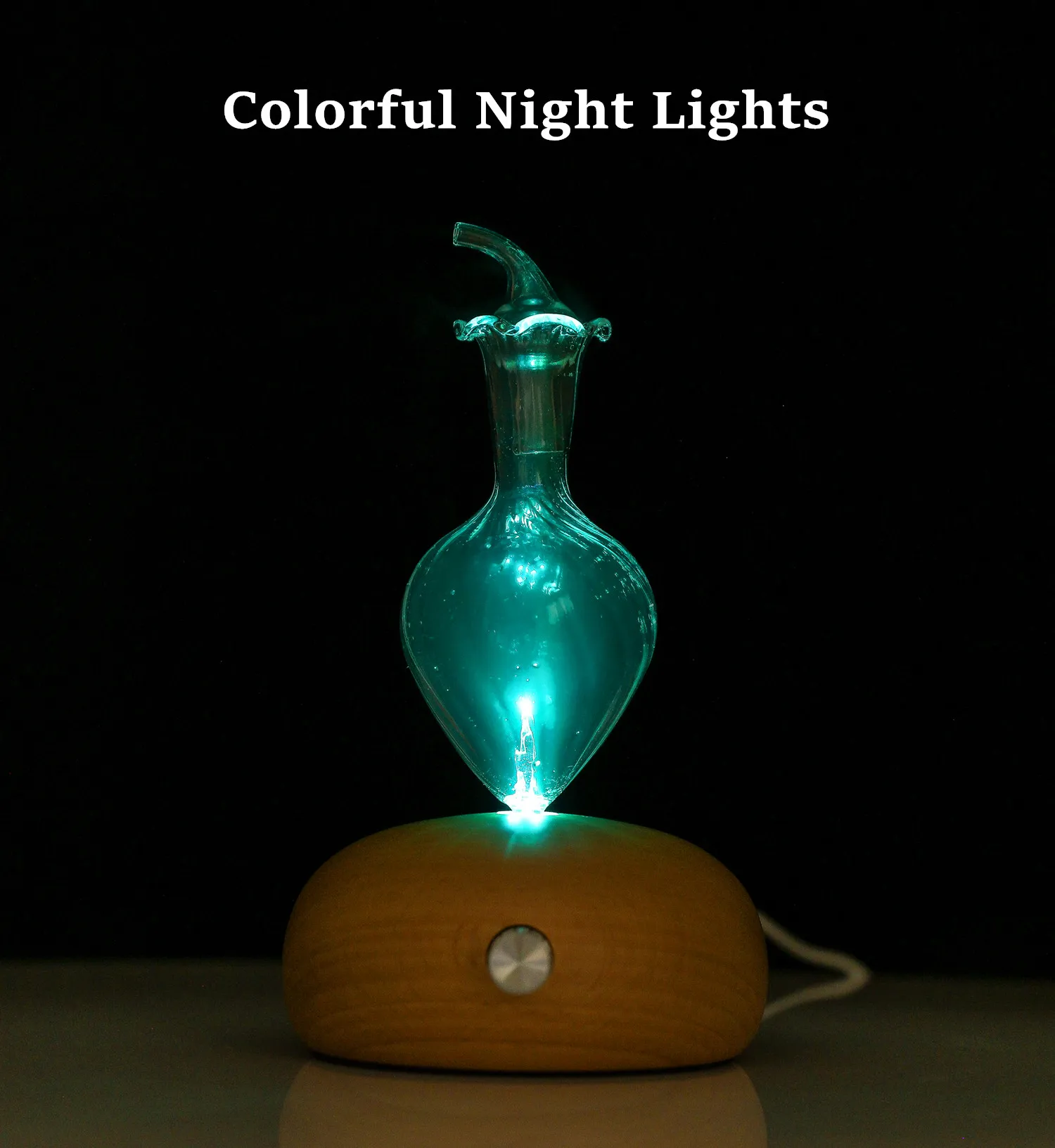 Небулайзер для эфирных масел без воды распылитель деревянного стекла