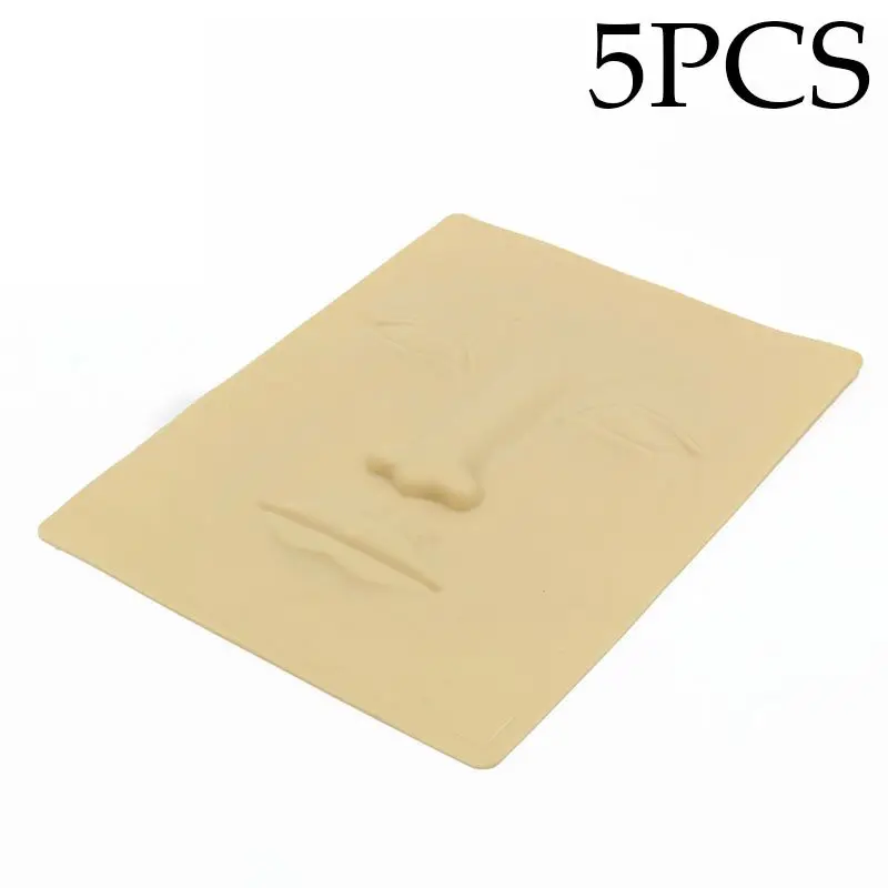 5 шт. силиконовые иглы для нанесения татуировок на кожу лица|for tattoo|tattoo practicepractice skin