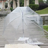 fashion transparent clear bubble dome shape umbrella outdoor windproof umbrellas princess weeding decoration