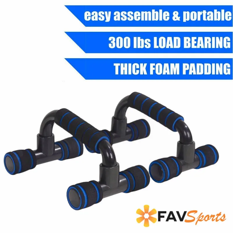 FAVSPORTS Push Up Bar Stand Pushup Board тренировочный тренажер для груди губка захватываемый рук