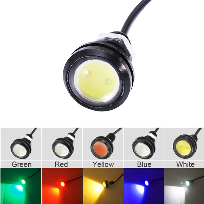 2 шт. 23 мм Точечные врезные светодиодные огни Eagle Eyes диаметр орлинный глаз LED лампы