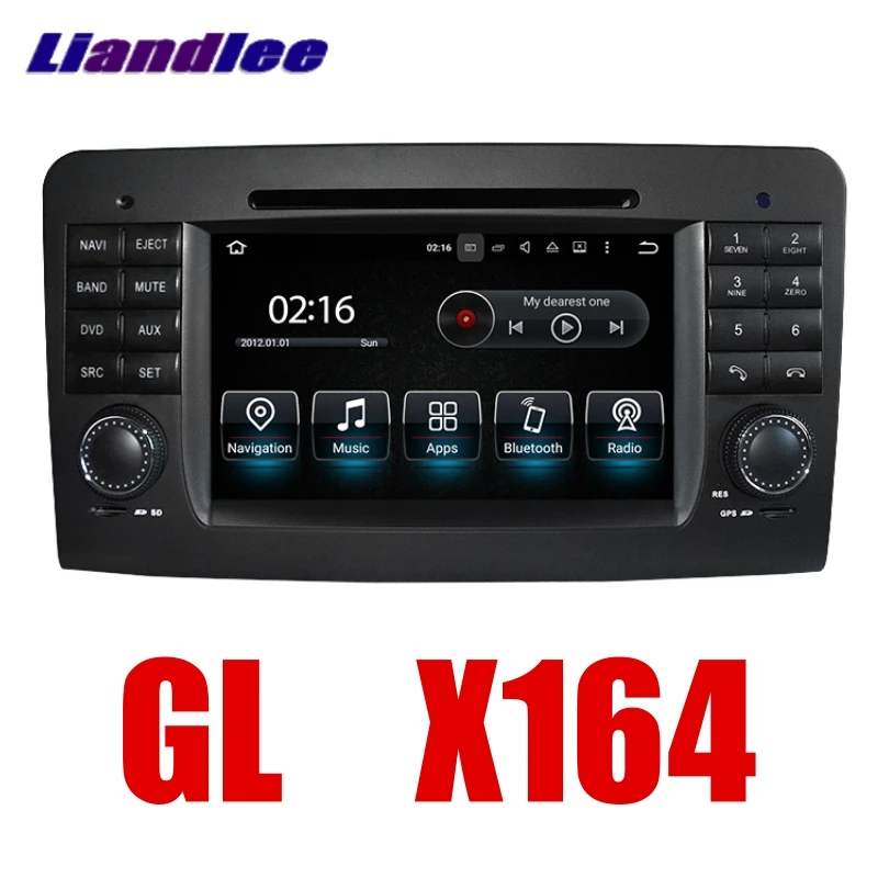 Liandlee автомобильный мультимедийный плеер NAVI для Mercedes Benz M GL Class X164 2005 ~ 2012 сенсорный