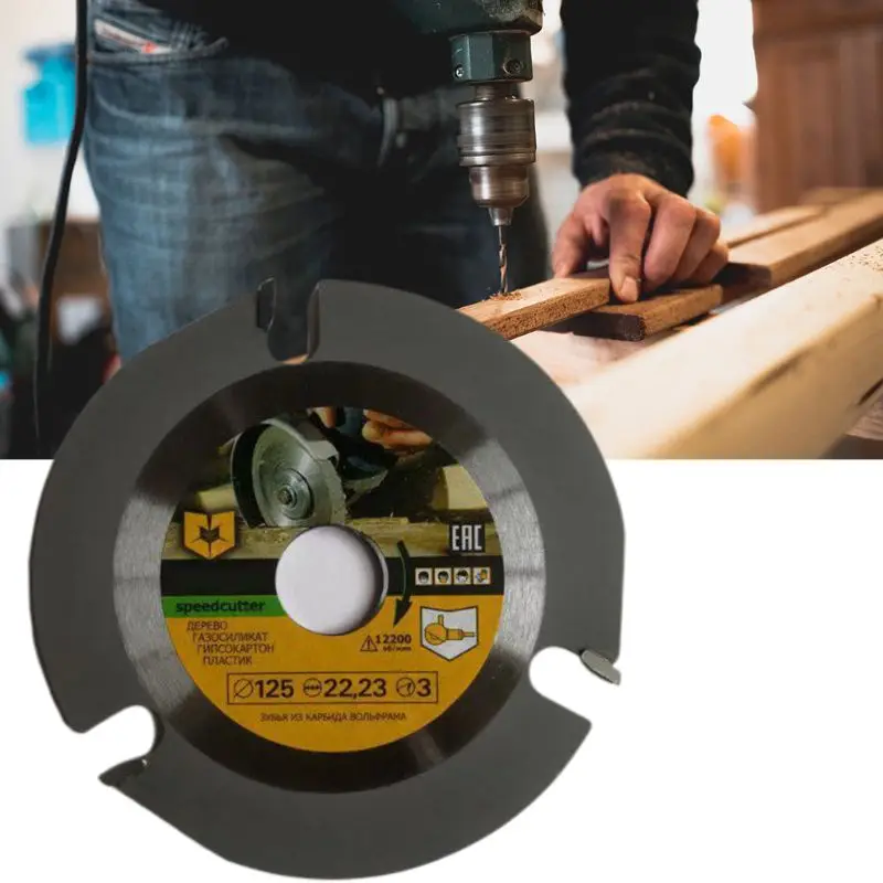 Деревообрабатывающее лезвие для угловой шлифовальной машины диск резьбы по