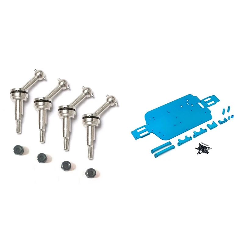 

4 шт 2 мм расширенный металлический сердечно-сосудистых заболеваний универсальный карданный вал с M2 гайка с обновлением металлические аксе...