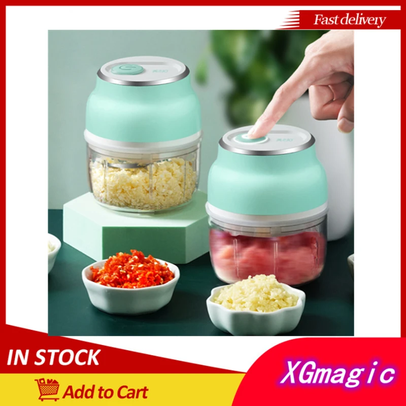 Электрическая мини-измельчитель для чеснока и овощей измельчитель дробилка