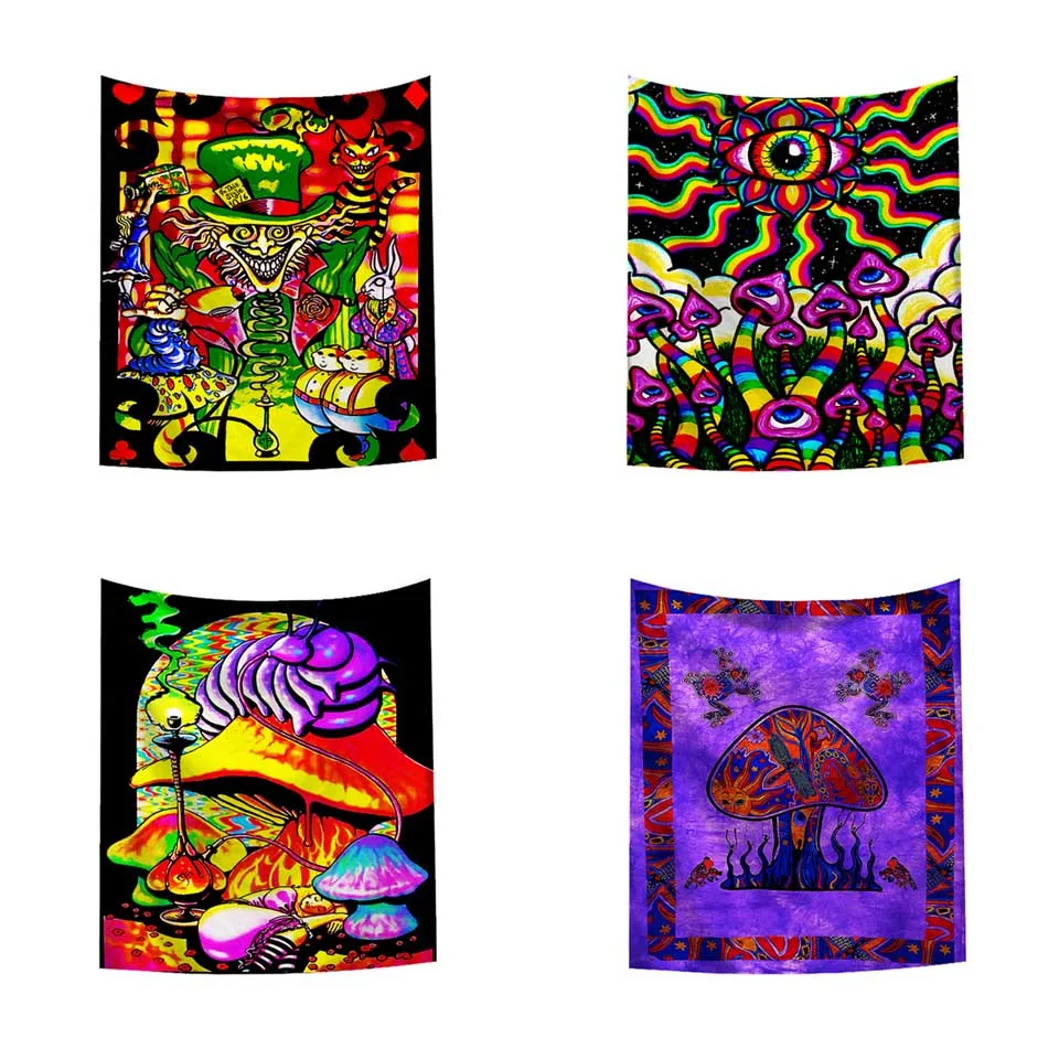 

Скандинавская настенная подвеска с рисунком, необычная картина, художественное украшение, ткань для спальни, гостиной