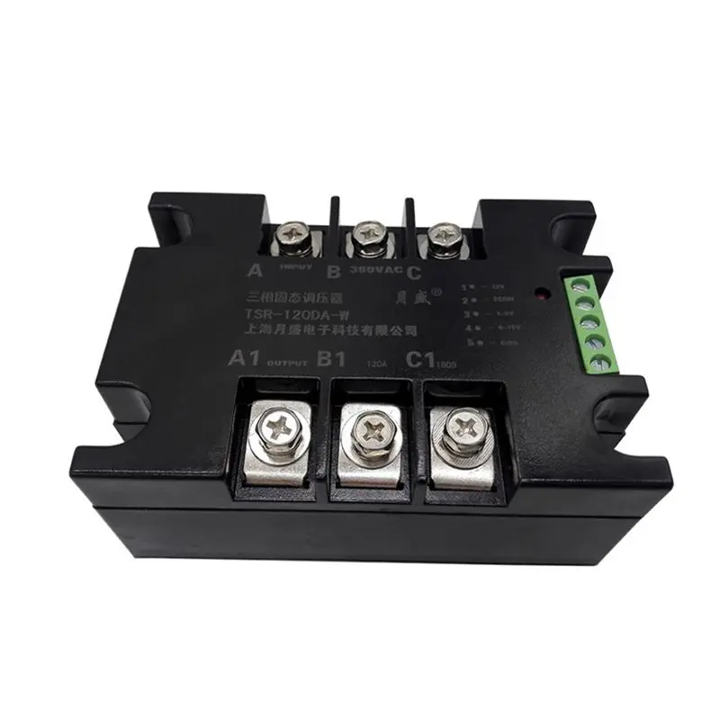 

Three-phase solid-state voltage regulator, thyristor voltage regulator module-temperature-voltage regulator TSR-120WA-H, 120A