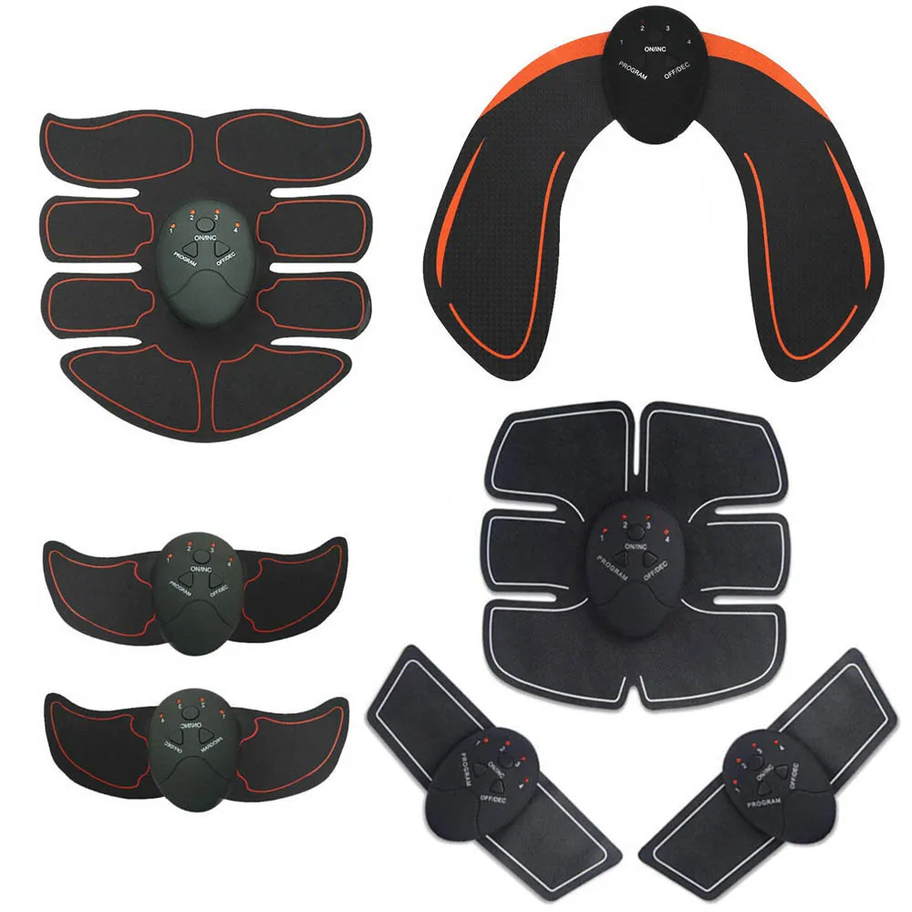 

Muscle Stimulator Hips Muscle Trainer Abs EMS Wireless Smart Abdominal Muscle Toner Home Gym Workout Machine For Men Women