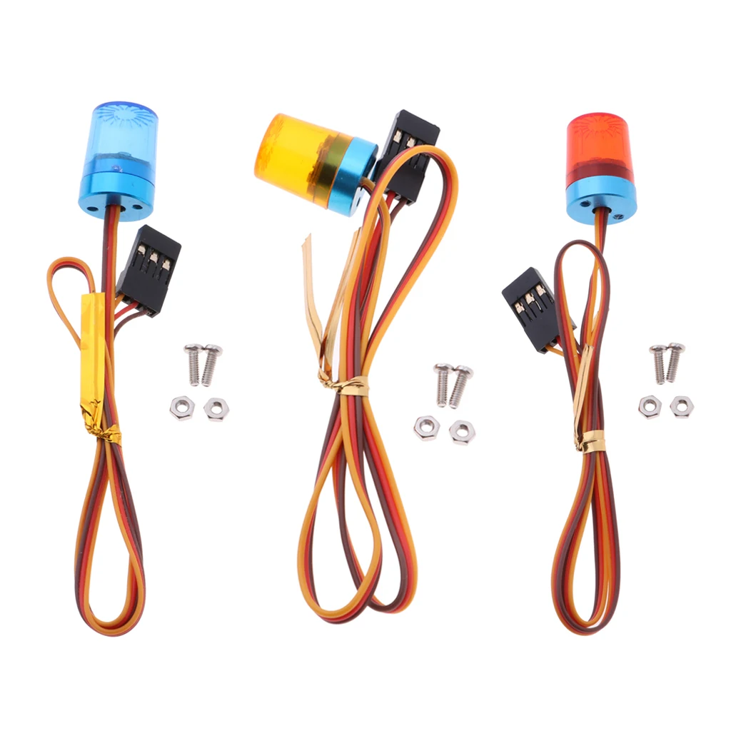 RC Warning Light for 1/10 Scale Remote Control Vehicle Models DIY Parts | Игрушки и хобби