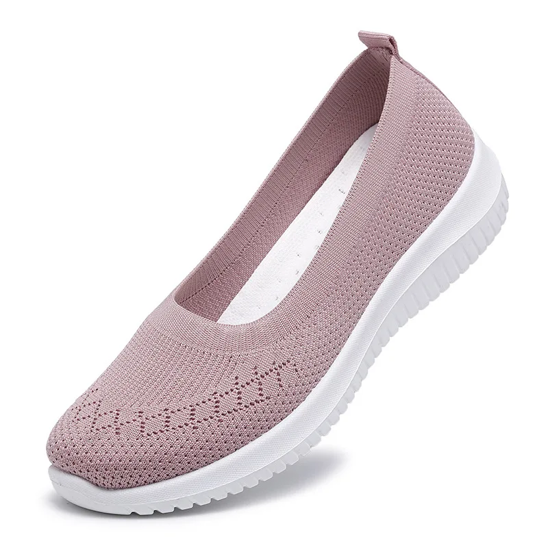 

Summer Breathable Women Sneakers Healthy Walking Mary Jane Shoes Sporty Mesh Sport Running Mother Gift Light Flats 35-41 Size