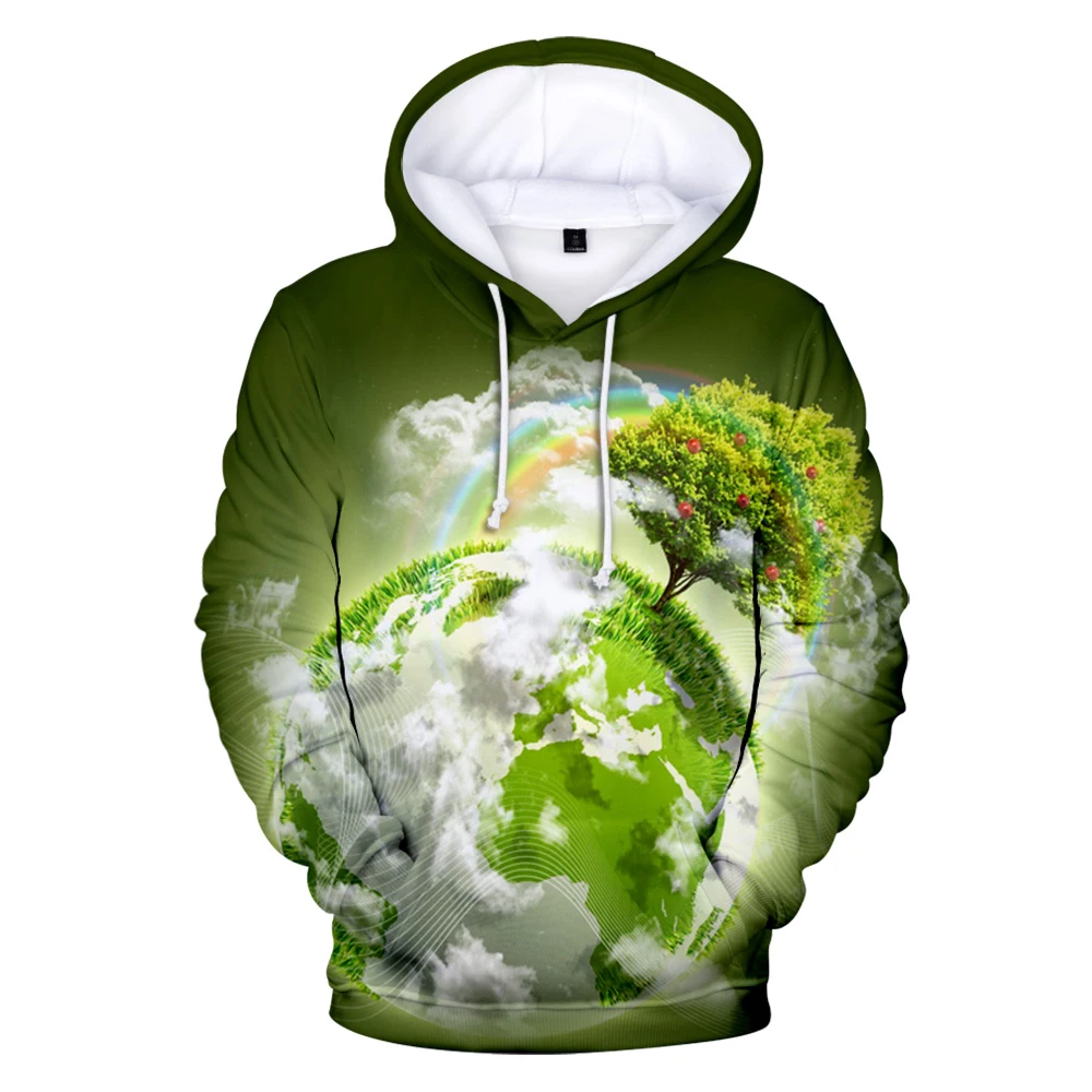 

Earth Day 3D hoodies men/women/ aikooki Spring/Autumn/Winter New Arrivals sweatshirts Earth Day hoody casual tops