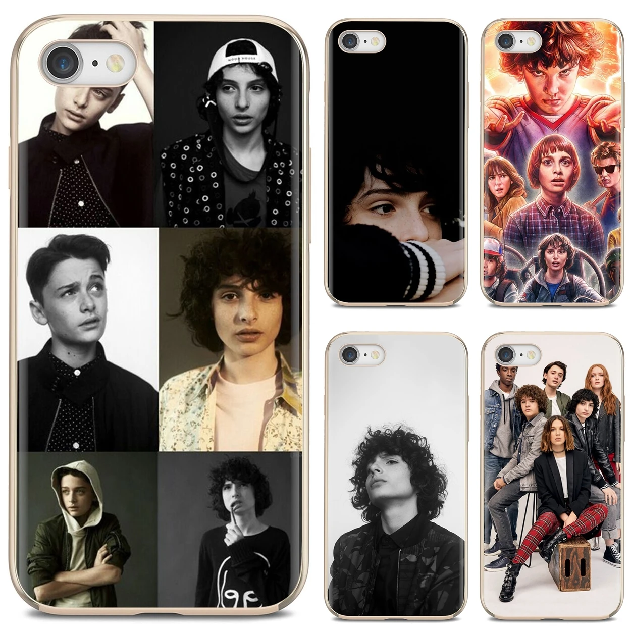 Мягкий чехол для iPhone iPod Touch 11 12 Pro 4 4S 5 5S SE 5C 6 6S 7 8 X XR XS Plus Max 2020 Finn Wolfhard Stranger