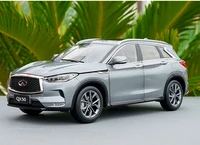118 metal alloy die casting simulation car model original infiniti 2018 qx50 adult collection toys for children family display