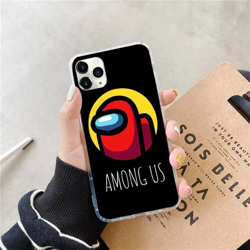

Among Us Phone Case for iPhone 11 12 mini pro XS MAX 8 7 6 6S Plus X 5S SE 2020 XR
