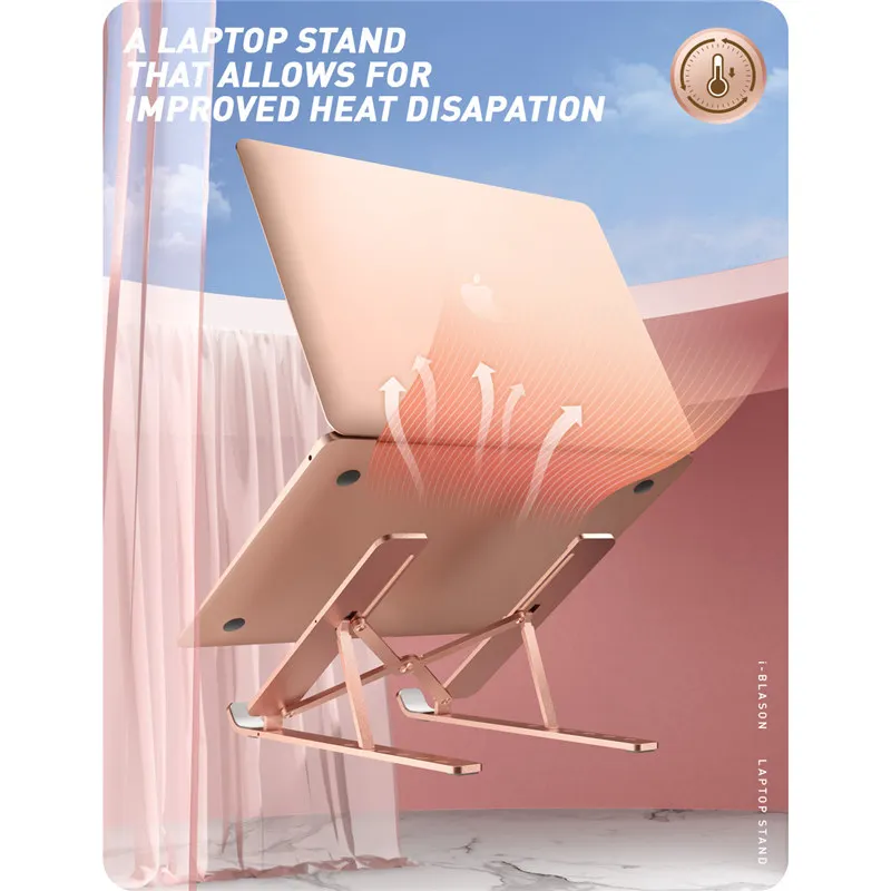 i blason cosmo laptop stand adjustable portable computer stand aluminum alloy laptop holder with multi angle stand for macbook free global shipping