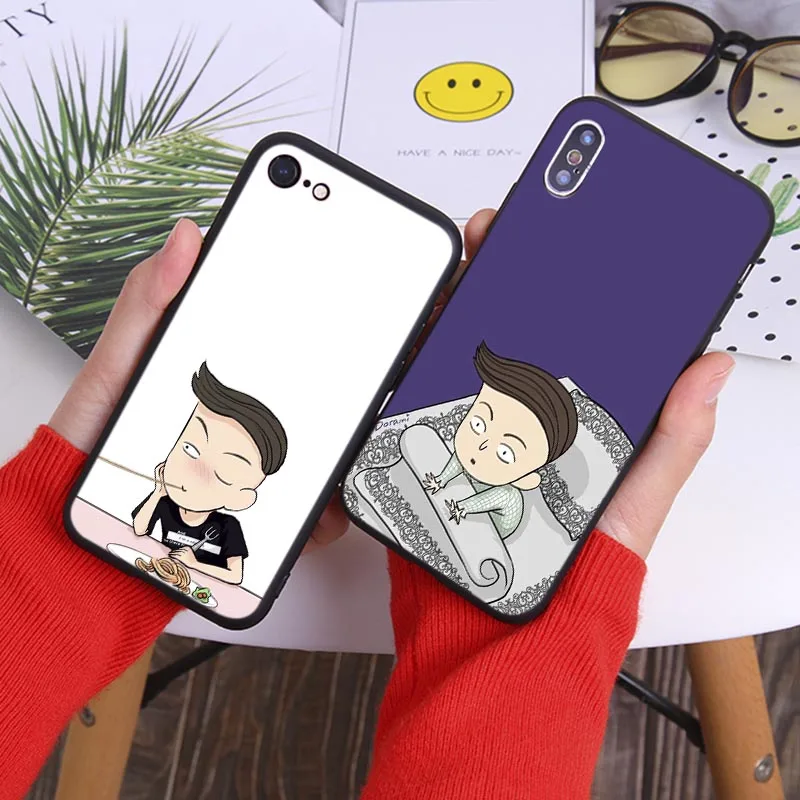 Chi-bi Maruko для iPhone 7 11 pro max XR X 6S 8 XS MAX 6 plus SE 5S Мягкий силиконовый чехол телефона |