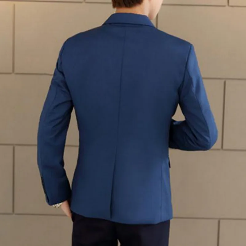 SHUJIN для мужчин тонкой пригонкой социальные Блейзер сезон весна осень модные