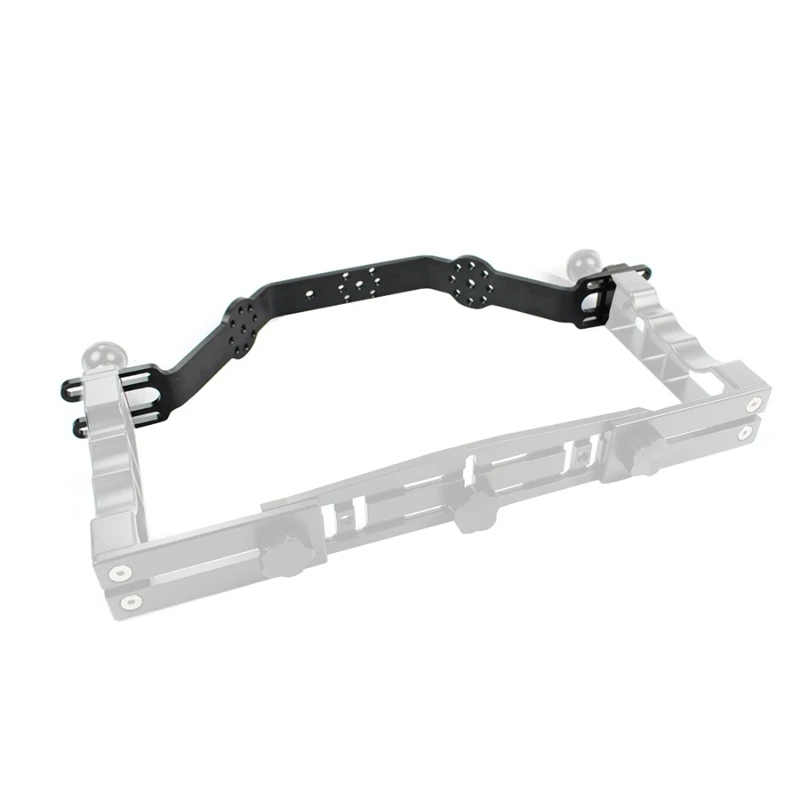 Двойной ручной поднос с ручкой для дайвинга держатель крепления экспансии экшн