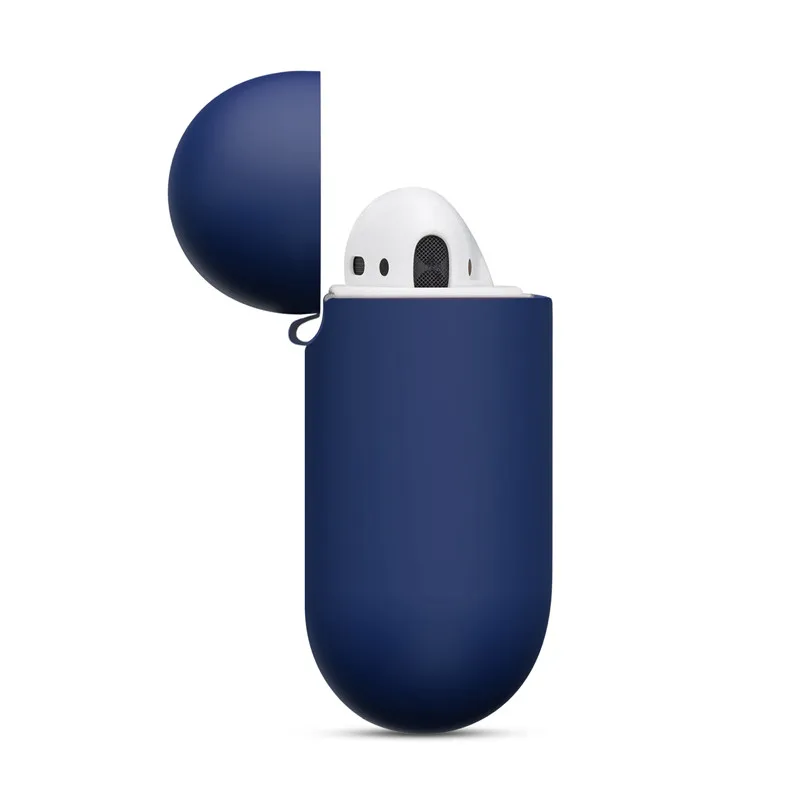 Мини Мягкий силиконовый чехол для Apple Airpods противоударный чехол для Apple гарнитура для Airpods чехол s ультра тонкий Air Pods защитный чехол