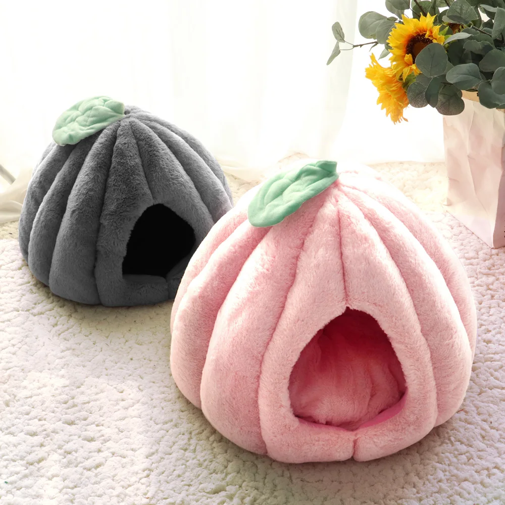 

Soft Dog House Nest Winter Warm Puppy kitten Bed Mat Small Dogs Cat Sleeping Beds Cushion Indoor kennel For Chihuahua Yorkshire