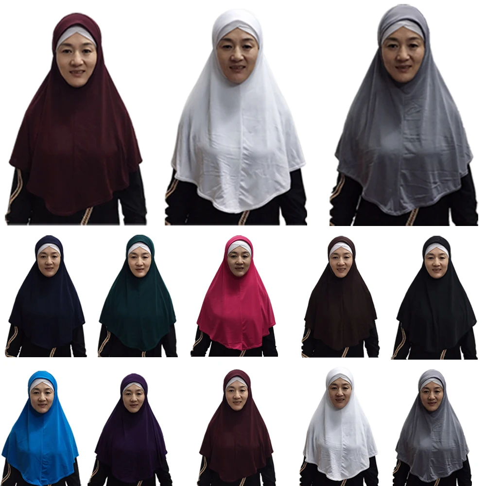 Мусульманский женский длинный хиджаб молитвенная цепочка Амира кайма Паранджа