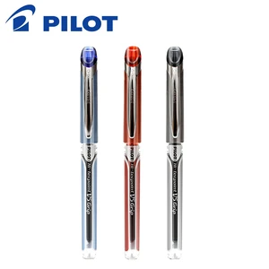 Гелевая ручка PILOT V5, 3 шт., улучшенная ручка с жидкостью, большой емкости, гладкая, для студентов, офиса, гелевая ручка для письма, 0,5 мм