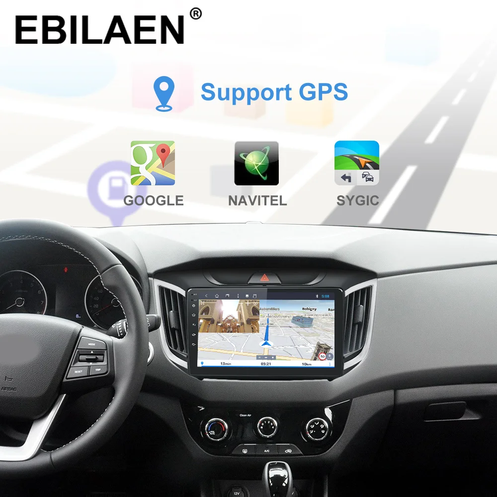 Автомобильный мультимедийный плеер на Android 9 0 для Hyundai Creta IX25 2014 2019 1Din авторадио GPS