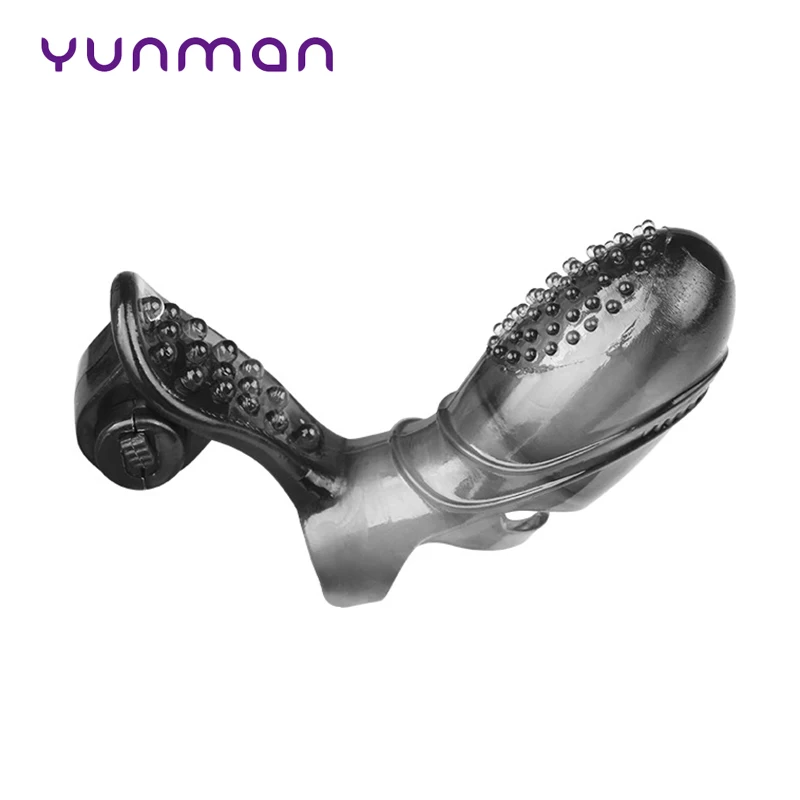 Черный палец Вибратор Вагина Стимуляция клитора массаж эротический мастурбатор