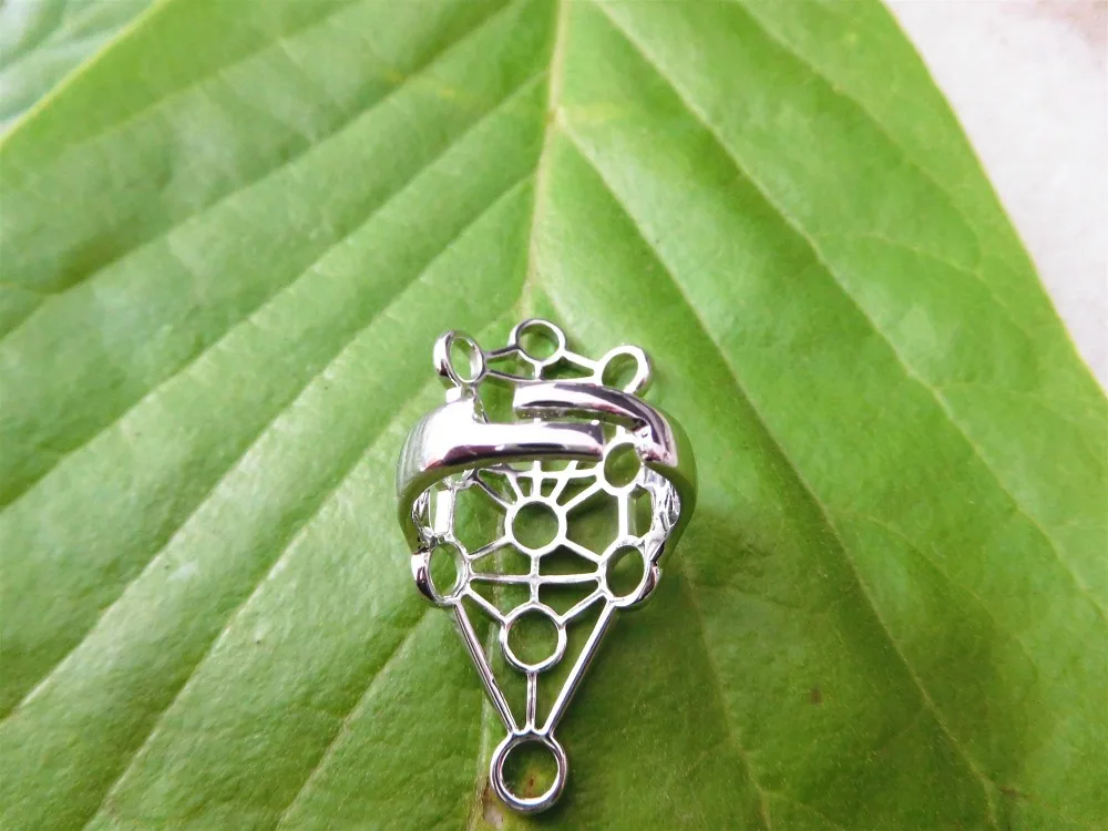 Sephirot(Kaballah Tree of life) кольцо с серебряным покрытием, модное ювелирное изделие для женщин